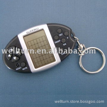 Mini Sudoku Game Player with Key Chain (WT511)